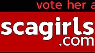 Big-Tit Latina Teen Gives POV Blowjob & Handjob