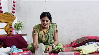 INDIAN BEAUTIFUL WIFE CALM ANGRY HUSBAND WITH MASSAGE