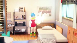 Android 18 convinces Vulma to fuck Gohan - DragonBall Zex Series