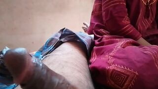 Indian Village Girl Sucks Her Husband's Penis