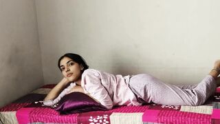 Big Stepsister Came to Share My Bed Full Hindi Sex Vlog