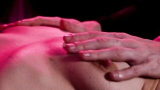 Cum-Filled Mouth After a Late-Night Tease