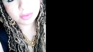 Big-Titted Amateur's Lactating Webcam Show