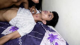 Stepsister and stepbrother #hard-core fucking #real spum out