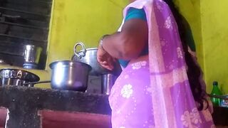 Tamil teacher Kitchen room sex with hasband handjop