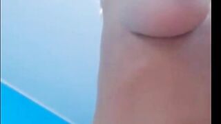 Big-Titted Blonde Mature Webcam Show with a Kinky Cum Eating Ending