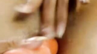 Colombian Cam Model Squirts with Anal Dildo