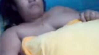 Hairy Asian Amateur Fingers Herself on Webcam