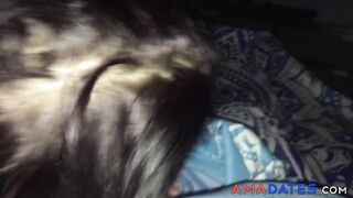 Big-Titted MILF Loves Sucking Her Neighbor's Cock