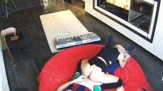 Mature Blonde's Passionate Blowjob and Handjob