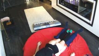 Mature Blonde's Passionate Blowjob and Handjob