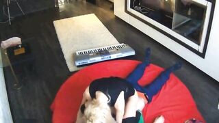 Mature Blonde's Passionate Blowjob and Handjob