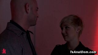 Dominant TS Danni Daniels Threesome