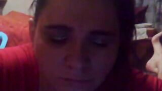 Amateur Polish Housegirl Gives Enthusiastic Blowjob to Her Man