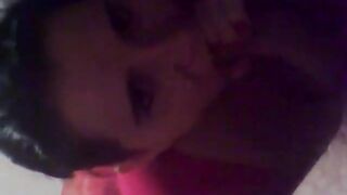 Amateur Polish Housegirl Gives Enthusiastic Blowjob to Her Man