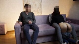 2 Cuckolds Share a Hot Girl