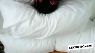 Fucking Skinny Brunette Babe After Work