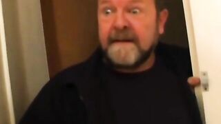 BBW with Big Nipples Masturbates in the Bathroom