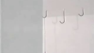 Svenska amatörpars BDSM Bondage-session