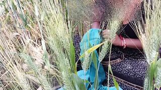 My elder brother's wife is stroking her beautiful body in the open forest for cock My brother's wife is desi outdoor sex