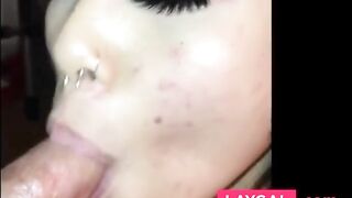Asian Amateur Facial Cumshot