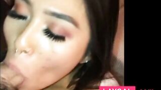 Asian Amateur Facial Cumshot