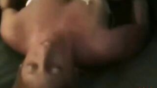 Cuckold Husband Films His Girl's Interracial Creampie