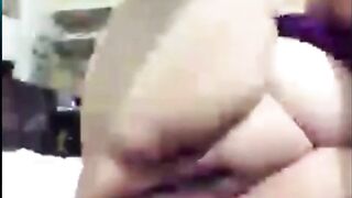 BBW Asian Liza Masturbates on Skype