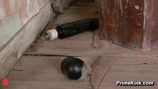 Hot Nude Desert Survival Bondage Scene