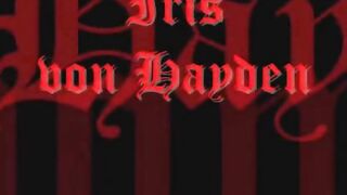 Die deutsche BBW Iris Von Hayden schwingt in einem Amateurvideo