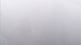 Stor kuk avsugning av en svensk amatör avslutas med en ansiktsbehandling