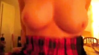 Big-Tits Cowgirl Hardcore Homemade POV