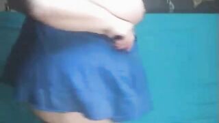 Alice, a Mature Granny on Webcam