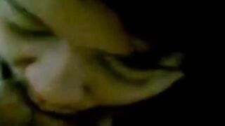 Indonesian Babe Gets Naughty on the Floor