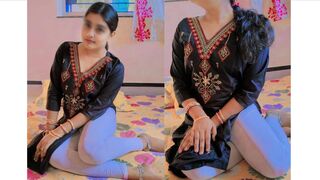 EID SPECIAL SEX WITH STEPSISTER HINDI CLEAR AUDIO, DESI VILLAGE COLLEGE GIRL TIGHT PUSSY FUCK IN EID BY STEPBROTHER