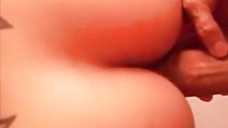 Blond dansk amatør elsker stor pik i sin røv