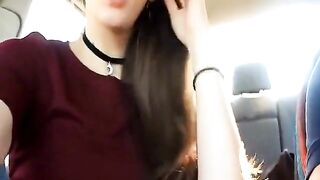 Sloppy Blowjob on the Highway