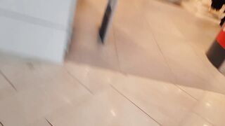 Blonde Teen's Public Undressing in a Store - Amateur Solo Webcam Show