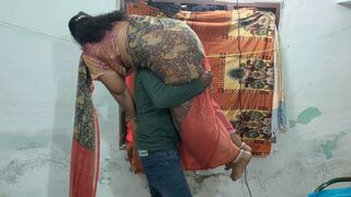 Mathvan, Who Lives in the Same House, Saw the House Owner’s Wife Wearing Panties and Wants to Taste Her.