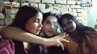 Threesome Sex In Village House