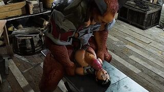 Skinny Teen Having Sex With The Biggest Cock Ever ( 3D Uncensored Animation )