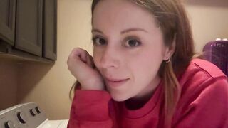 Riding the Dryer to a Hard Orgasm in my Air Bnb