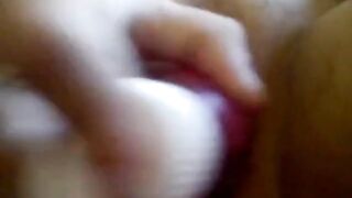 18-årig dansk amatør spiller med dildo