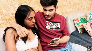 Indian Desi Girl with StepBrother Hardcore Fucking Video by Big Cock