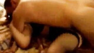 Cuckold's Girl Hammered by Bull