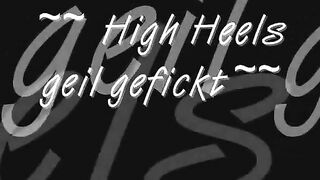 Amateur Femdom Footjob with Nylons