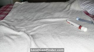 Horny Teen Squirts on Webcam with Sex Toy