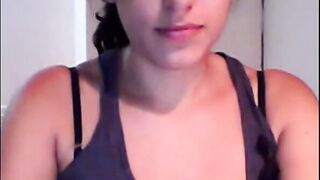 Horny Colombian Latina Showing Off on Webcam