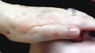 Old Lady Gives Amateur Blowjob