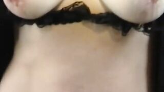 Redhead Adult Star Uses Dildo and Sucks Cock